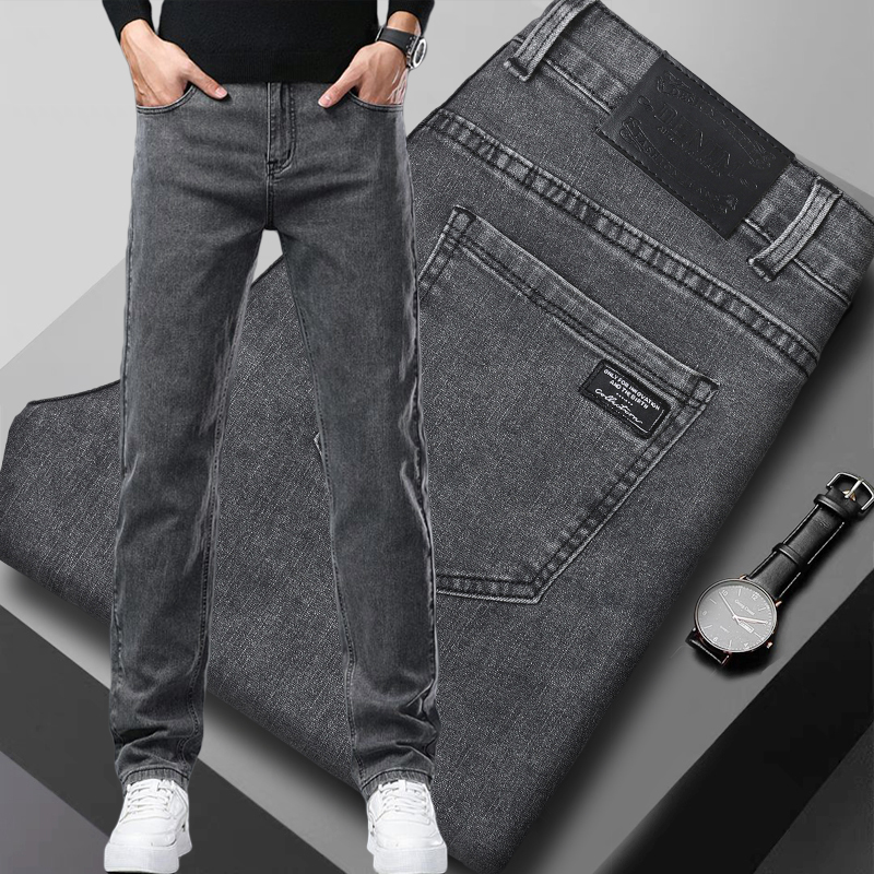 Men's Slim Jeans Korean Fashio - Levis Jeans 501 recension och pris