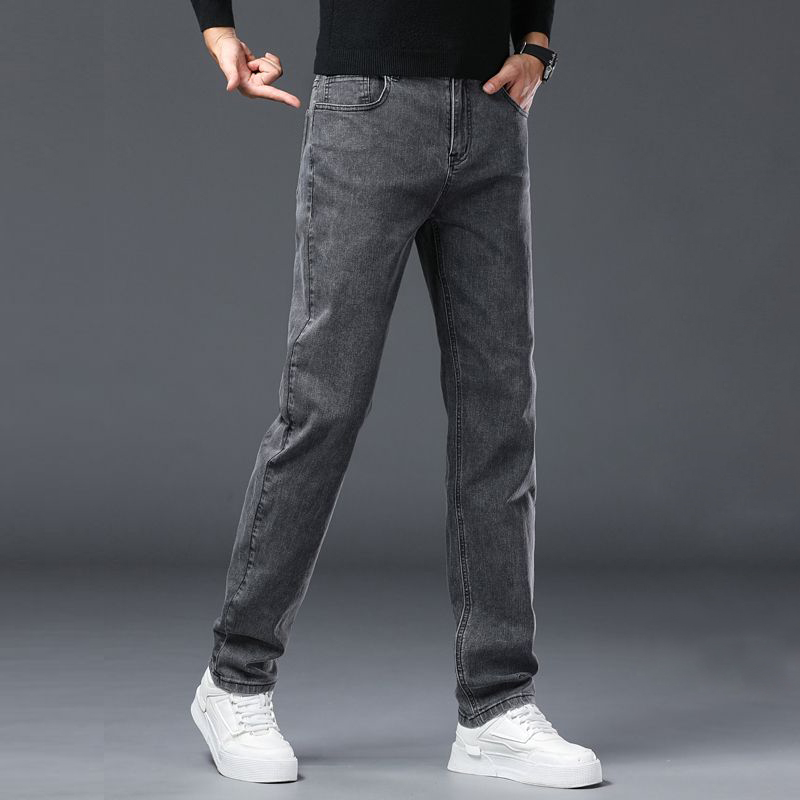 Men's Slim Jeans Korean Fashio - Levis Jeans 501 recension och pris