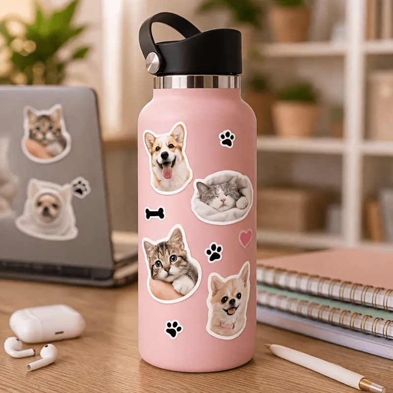 Custom cut stickers, custom ph - Pet Portrait Custom recension och pris