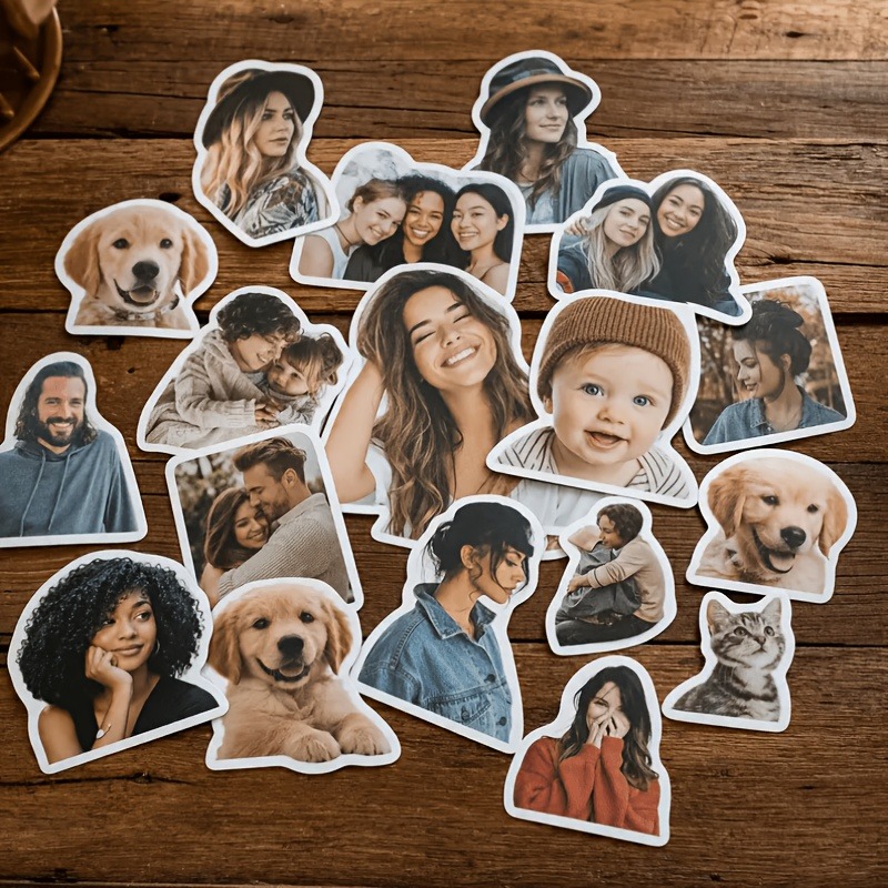 Custom cut stickers, custom ph - Pet Portrait Custom recension och pris